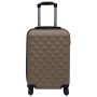 Juego de maletas rígidas con ruedas 2 piezas ABS marrón de vidaXL, Maletas - Ref: Foro24-92433, Precio: 113,87 €, Descuento: %