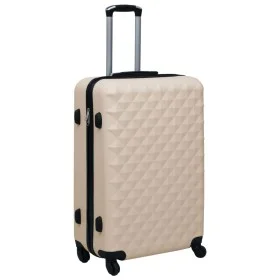 Maleta rígida con ruedas ABS dorado de vidaXL, Maletas - Ref: Foro24-92426, Precio: 86,25 €, Descuento: %