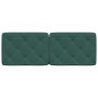 Cabecero de cama acolchado terciopelo verde oscuro 120 cm de vidaXL, Cabeceros y pies de cama - Ref: Foro24-374723, Precio: 6...