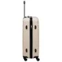 Maleta rígida con ruedas ABS dorado de vidaXL, Maletas - Ref: Foro24-92426, Precio: 86,25 €, Descuento: %