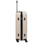 Maleta rígida con ruedas ABS dorado de vidaXL, Maletas - Ref: Foro24-92426, Precio: 82,87 €, Descuento: %