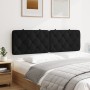 Cabecero de cama acolchado terciopelo negro 160 cm de vidaXL, Cabeceros y pies de cama - Ref: Foro24-374735, Precio: 70,54 €,...