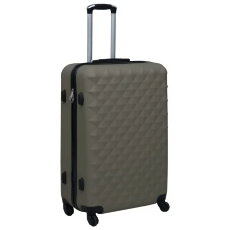 Maleta rígida con ruedas ABS gris antracita de vidaXL, Maletas - Ref: Foro24-92427, Precio: 90,79 €, Descuento: %