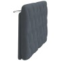 Cabecero de cama acolchado terciopelo gris oscuro 120 cm de vidaXL, Cabeceros y pies de cama - Ref: Foro24-374721, Precio: 57...
