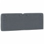 Cabecero de cama acolchado terciopelo gris oscuro 120 cm de vidaXL, Cabeceros y pies de cama - Ref: Foro24-374721, Precio: 57...