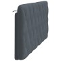 Cabecero de cama acolchado terciopelo gris oscuro 180 cm de vidaXL, Cabeceros y pies de cama - Ref: Foro24-374740, Precio: 86...