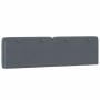 Cabecero de cama acolchado terciopelo gris oscuro 180 cm de vidaXL, Cabeceros y pies de cama - Ref: Foro24-374740, Precio: 86...