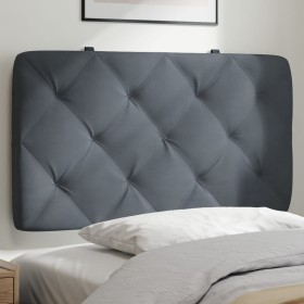 Cabecero de cama acolchado terciopelo gris oscuro 90 cm de vidaXL, Cabeceros y pies de cama - Ref: Foro24-374709, Precio: 37,...