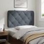 Cabecero de cama acolchado terciopelo gris oscuro 90 cm de vidaXL, Cabeceros y pies de cama - Ref: Foro24-374709, Precio: 37,...