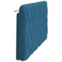 Cabecero de cama acolchado terciopelo azul 160 cm de vidaXL, Cabeceros y pies de cama - Ref: Foro24-374737, Precio: 80,10 €, ...