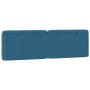 Cabecero de cama acolchado terciopelo azul 160 cm de vidaXL, Cabeceros y pies de cama - Ref: Foro24-374737, Precio: 80,10 €, ...