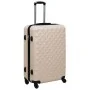 Juego de maletas rígidas con ruedas 3 piezas ABS dorado de vidaXL, Maletas - Ref: Foro24-92416, Precio: 136,65 €, Descuento: %