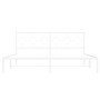 Estructura de cama de metal con cabecero blanco 183x213 cm de vidaXL, Camas y somieres - Ref: Foro24-376280, Precio: 110,88 €...