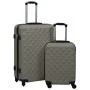 Juego de maletas rígidas con ruedas 2 piezas ABS gris antracita de vidaXL, Maletas - Ref: Foro24-92432, Precio: 118,46 €, Des...