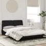 Estructura de cama con luces LED terciopelo negro 140x190 cm de vidaXL, Camas y somieres - Ref: Foro24-3213851, Precio: 206,8...