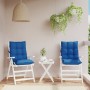 Cojines para silla respaldo bajo 2 uds tela Oxford azul real de vidaXL, Cojines para sillas y sofás - Ref: Foro24-377701, Pre...