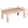 Mesa de centro de madera de acacia 110x60x45 cm en Mesas de centro | Comprar online en Foru.es