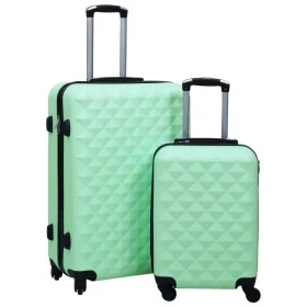 Juego de maletas rígidas con ruedas 2 piezas ABS verde menta de vidaXL, Maletas - Ref: Foro24-92430, Precio: 111,37 €, Descue...