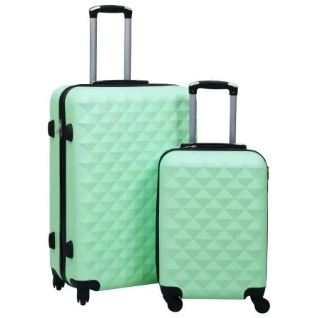 Juego de maletas rígidas con ruedas 2 piezas ABS verde menta de vidaXL, Maletas - Ref: Foro24-92430, Precio: 111,37 €, Descue...