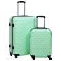 Juego de maletas rígidas con ruedas 2 piezas ABS verde menta de vidaXL, Maletas - Ref: Foro24-92430, Precio: 107,35 €, Descue...