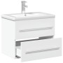 Mueble de baño con lavabo integrado blanco de vidaXL, Tocadores de baño - Ref: Foro24-3278764, Precio: 220,07 €, Descuento: %