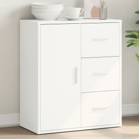 Aparador de madera de ingeniería blanco 60x31x70 cm de vidaXL, Aparadores - Ref: Foro24-840471, Precio: 85,00 €, Descuento: %
