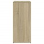 Aparador de madera de ingeniería roble Sonoma 60x31x70 cm de vidaXL, Aparadores - Ref: Foro24-840473, Precio: 82,61 €, Descue...