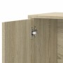 Aparador de madera de ingeniería roble Sonoma 60x31x70 cm de vidaXL, Aparadores - Ref: Foro24-840473, Precio: 82,61 €, Descue...