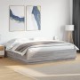 Estructura de cama madera de ingeniería gris Sonoma 180x200 cm de vidaXL, Camas y somieres - Ref: Foro24-3209686, Precio: 166...