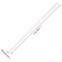 Canaletas para cables con clips PVC Ø20 mm 10 m de vidaXL, Cableado - Ref: Foro24-155898, Precio: 12,92 €, Descuento: %