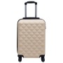 Juego de maletas rígidas con ruedas 2 piezas ABS dorado de vidaXL, Maletas - Ref: Foro24-92431, Precio: 108,82 €, Descuento: %