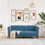 2-Sitzer-Sofa aus blauem Samt von vidaXL, Sofas - Ref: Foro24-372583, Preis: 246,80 €, Rabatt: %
