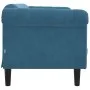 2-Sitzer-Sofa aus blauem Samt von vidaXL, Sofas - Ref: Foro24-372583, Preis: 246,80 €, Rabatt: %