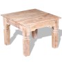 Mesa de centro de madera de acacia 60x60x45 cm en Mesas de centro | Comprar online en Foru.es