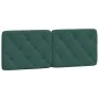 Dark green velvet bed frame with headboard 140x200 cm by vidaXL, Beds and slatted bases - Ref: Foro24-3207926, Price: 221,18 ...