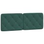 Estructura cama con cabecero terciopelo verde oscuro 140x200 cm de vidaXL, Camas y somieres - Ref: Foro24-3207926, Precio: 20...