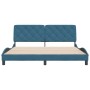 Estructura de cama con cabecero terciopelo azul 180x200 cm de vidaXL, Camas y somieres - Ref: Foro24-3207939, Precio: 238,56 ...
