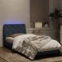 Dark gray velvet bed frame with LED lights 90x190 cm by vidaXL, Beds and slatted bases - Ref: Foro24-3213826, Price: 161,64 €...