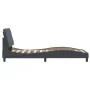 Dark gray velvet bed frame with LED lights 90x190 cm by vidaXL, Beds and slatted bases - Ref: Foro24-3213826, Price: 161,64 €...