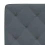 Dark gray velvet bed frame with LED lights 90x190 cm by vidaXL, Beds and slatted bases - Ref: Foro24-3213826, Price: 161,64 €...