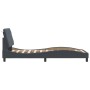 Estructura cama con luces LED terciopelo gris oscuro 90x200 cm de vidaXL, Camas y somieres - Ref: Foro24-3213832, Precio: 159...