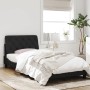 Estructura de cama con luces LED terciopelo negro 100x200 cm de vidaXL, Camas y somieres - Ref: Foro24-3213839, Precio: 137,1...
