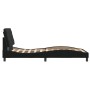 Estructura de cama con luces LED terciopelo negro 100x200 cm de vidaXL, Camas y somieres - Ref: Foro24-3213839, Precio: 137,1...