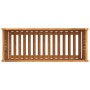 Jardinera con forro madera maciza de acacia 99,5x38x50 cm de vidaXL, Maceteros y jardineras - Ref: Foro24-366441, Precio: 118...