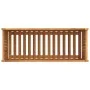 Jardinera con forro madera maciza de acacia 99,5x38x50 cm de vidaXL, Maceteros y jardineras - Ref: Foro24-366441, Precio: 107...
