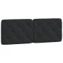 Cama con colchón terciopelo negro 140x190 cm de vidaXL, Camas y somieres - Ref: Foro24-3208654, Precio: 385,19 €, Descuento: %