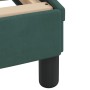 Cama con colchón terciopelo verde oscuro 140x200 cm de vidaXL, Camas y somieres - Ref: Foro24-3208661, Precio: 403,60 €, Desc...
