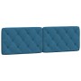 Cama con colchón terciopelo azul 160x200 cm de vidaXL, Camas y somieres - Ref: Foro24-3208668, Precio: 456,05 €, Descuento: %