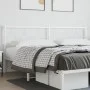 Kopfteil aus weißem Metall, 200 cm von vidaXL, Kopf- und Fußteile - Ref: Foro24-376313, Preis: 44,60 €, Rabatt: %