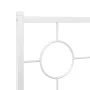 Kopfteil aus weißem Metall, 200 cm von vidaXL, Kopf- und Fußteile - Ref: Foro24-376313, Preis: 44,60 €, Rabatt: %
